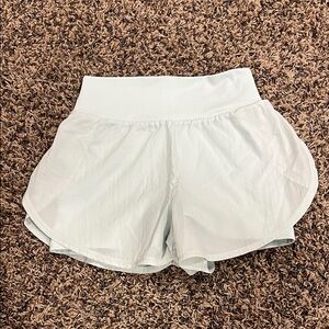 Women All in Motion Light Mint Athletic Shorts - XS
